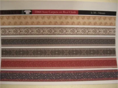 Picture of 1/35 Stair Carpets on Real Cloth - Reality in Scale 35068