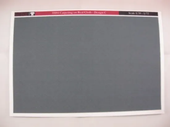 Picture of 1/35 Carpeting on Real Cloth 15×20cm – Design C - Reality in Scale 35084