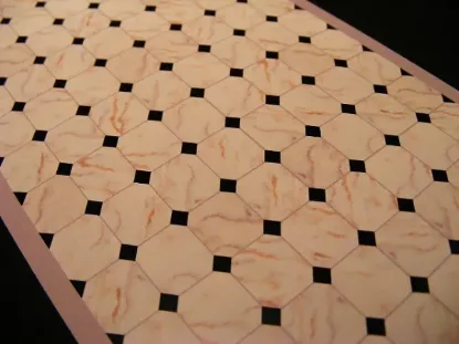 Picture of 1/35 Marble Flooring Design B – Sheet 10×20cm - Reality in Scale 35113