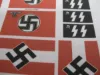 Picture of 1/35 German War Flags WWII Set 2 – 18 Flags on Real Cotton - Reality in Scale 35170