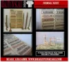 Picture of 1/35 Wooden Signs WWII Germany Set 1 – 22 Signs and 6 Resin Poles - Reality in Scale 35227