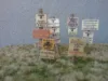 Picture of 1/35 Wooden Signs WWII Germany Set 2 – 21 Signs and 6 Resin Poles - Reality in Scale 35228