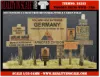 Picture of 1/35 Wooden Signs WWII USA Set 1 – Printed on Real Wood with 6 Resin Poles - Reality in Scale 35253