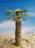 Picture of 1/35 Thick Desert Fan Palm – Resin Trunk with Palm Flower and 18 Polyurethane Leaves – 12cm Finished Height - Reality in Scale PLM11