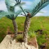 Picture of 1/35 Small Palm Tree Set of 2 – Resin Trunks with 12 Polyurethane Leaves – 8cm Finished Height - Reality in Scale PLM15