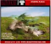 Picture of 1/35 Ground Palm Set 1 – Resin Trunks with 18 Polyurethane Leaves – 6cm Finished Height - Reality in Scale PLM16
