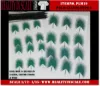 Picture of 1/35 Palm Leaves Type 3 – 24 Leaves in 2 Sizes with Wire - Reality in Scale PLM19