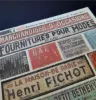 Picture of 1/35 Shop & Business Signs on Real Wood – France Set 3 – Sheet 9.5×10cm - Reality in Scale 35276