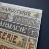 Picture of 1/35 Shop & Business Signs on Real Wood – France Set 5 – Sheet 9.5×10cm - Reality in Scale 35278