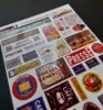 Picture of 1/35 Miscellaneous Metal Signs – France with Metallic Bonus Sheet – 10×14cm - Reality in Scale 35283