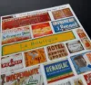 Picture of 1/35 Rusted Business & Shop Signs – France – Sheet 10×14cm - Reality in Scale 35284