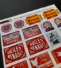 Picture of 1/35 Rusted Commercial Signs – France Set 2 – Sheet 10×14cm - Reality in Scale 35286