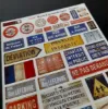 Picture of 1/35 Rusted General Signs – France – Sheet 10×14cm - Reality in Scale 35287