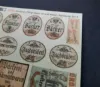 Picture of 1/35 Shop & Business Signs on Real Wood – Germany Set 3 – Sheet 9.5×10cm - Reality in Scale 35290