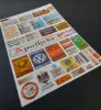 Picture of 1/35 Miscellaneous Rusted Signs – Germany with Metallic Bonus Sheet – 10×14cm - Reality in Scale 35292