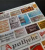 Picture of 1/35 Miscellaneous Rusted Signs – Germany with Metallic Bonus Sheet – 10×14cm - Reality in Scale 35292