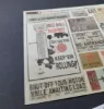 Picture of 1/35 Wooden & Rusted Signs WWII USA – Sheet 9.5×10cm - Reality in Scale 35302