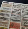 Picture of 1/35 Wooden & Rusted Signs WWII Germany – Sheet 9.5×10cm - Reality in Scale 35303