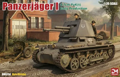 Picture of 1/35 Panzerjager I 4.7cm PaKt Early Production - DRAMi DM6258