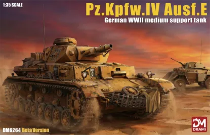 Picture of 1/35 Pz.Kpfw.IV AuSf.E 39-45 SERIES - DRAMi DM6264