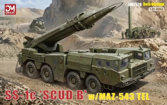 Picture of 1/35 SS-1C SCUD B wMAZ-543 TEL - DRAMi DM3520