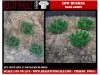 Picture of 1/35 Low Bushes – Dark Green (High Quality Plastic Plants) - Reality in Scale PP011