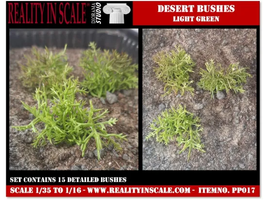 Picture of 1/35 Desert Bushes Type 2 (High Quality Plastic Plants) - Reality in Scale PP017