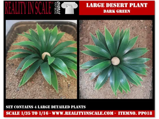 Picture of 1/35 Large Desert Plant (High Quality Plastic Plants) - Reality in Scale PP018