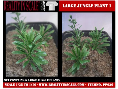 Picture of 1/35 Large Jungle Plant Type 1 (High Quality Plastic Plants) - Reality in Scale PP026