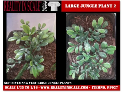 Picture of 1/35 Large Jungle Plant Type 2 (High Quality Plastic Plants) - Reality in Scale PP027