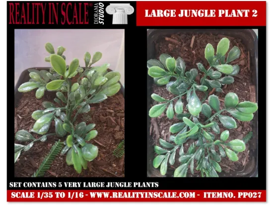 Picture of 1/35 Large Jungle Plant Type 2 (High Quality Plastic Plants) - Reality in Scale PP027
