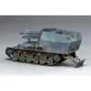 Picture of 1/35 15 cm sFH 13-1 Sfauf Gw Lrs.f Sd.Kfz.135-1 with German 50 Ton Type SSy45 Flatcar Schwerer Platformwagen 3 in 1 - Zimi Model ZM35076