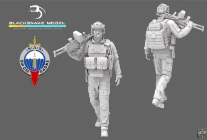 Picture of 1/35 1ER RPIMA FRENCH SAS - BlackSnake 35-SAS-07